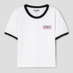 GANNI Heavy Cotton Small T-Shirt - White