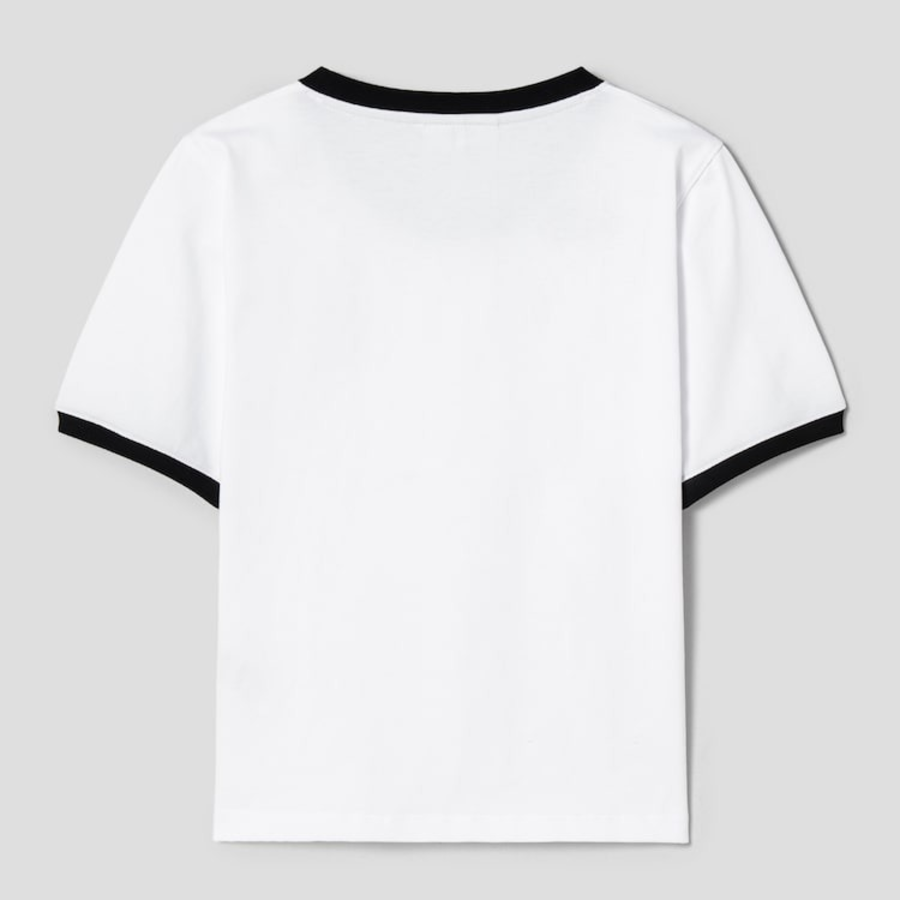 GANNI Heavy Cotton Small T-Shirt - White