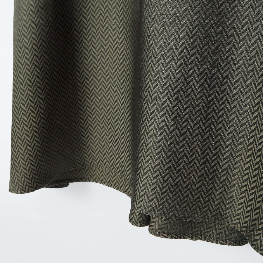 COS Herringbone Maxi Shirt Dress