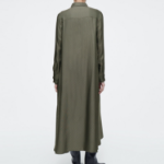 COS Herringbone Maxi Shirt Dress