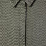 COS Herringbone Maxi Shirt Dress