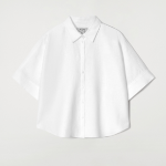 COS Boxy Short-Sleeve Linen Shirt