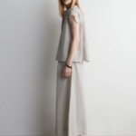 COS Striped Flared Sleeve Blouse