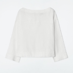 COS Tie-Detail Linen Blouse