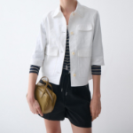 Theory Women White Crunch Casual Jacket - White