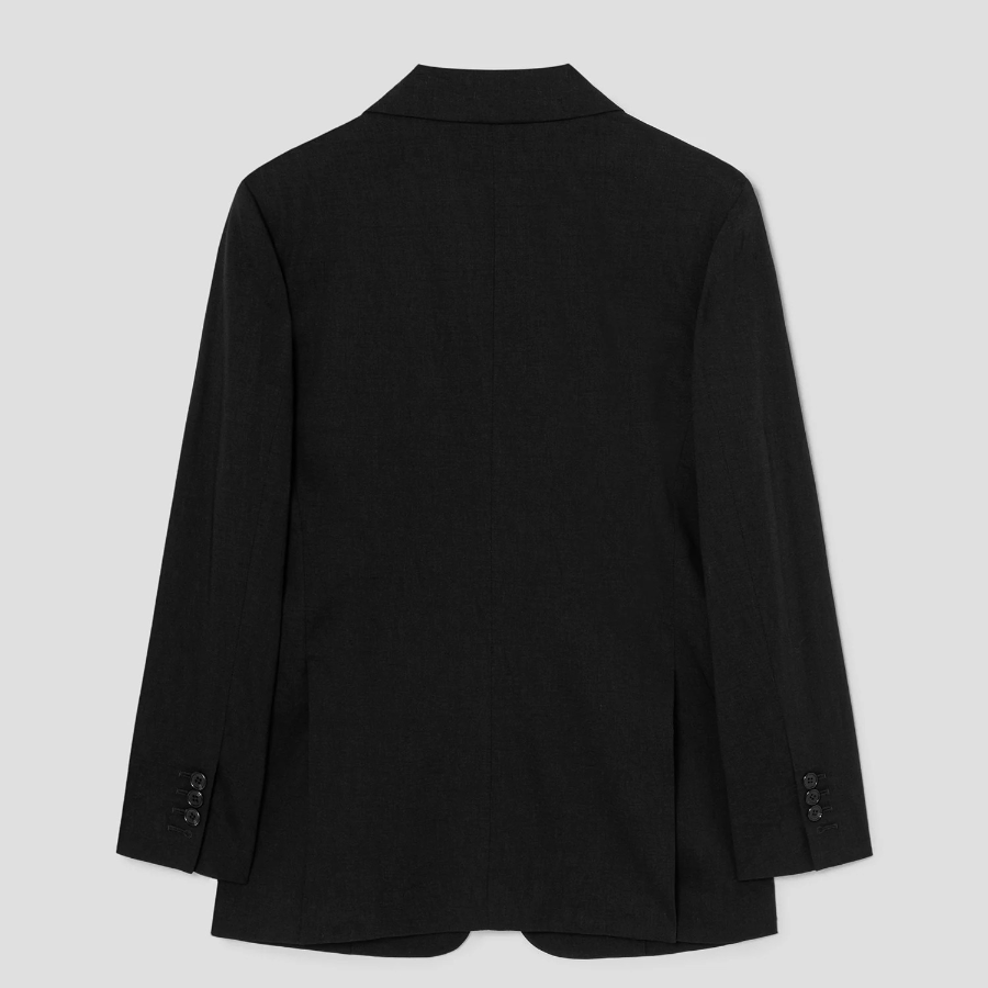 Theory Women Good Crunch Oversized Blazer - Black