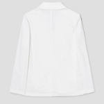 Theory Women White Crunch Relaxed Patch Jacket - White