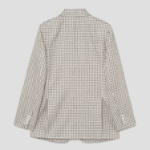 Theory Women Linear Check Oversized Blazer - Cream Multi