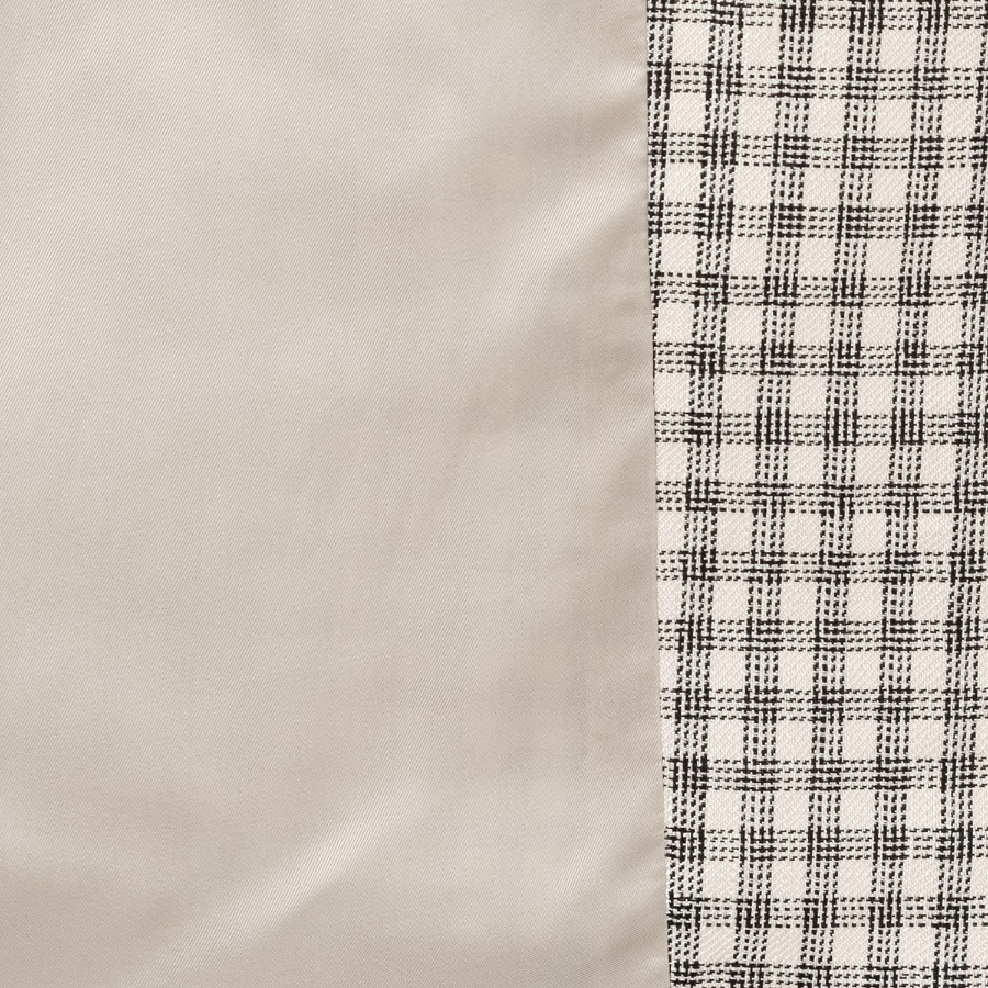 Theory Women Linear Check Oversized Blazer - Cream Multi