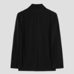 Theory Women Silk Georgette Relaxed Double Jacket - Black