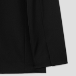 Theory Women Silk Georgette Relaxed Double Jacket - Black