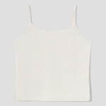 KUHO [Crease Series] Collar Neck See-Through Blouse - Ivory