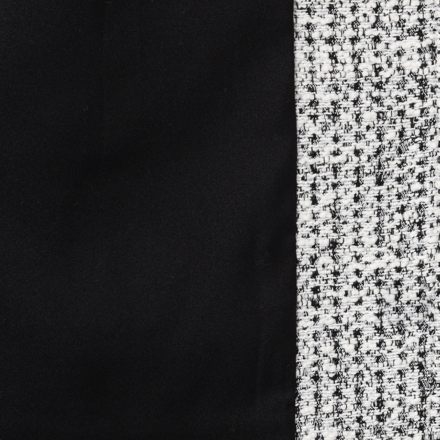 Theory Women Mod Tweed Crew Neck Button Jacket - White Multi