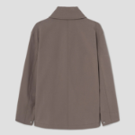 Theory Women Neoteric Twill Oversized Utility Jacket - Walnut