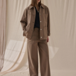 Theory Women Neoteric Twill Oversized Utility Jacket - Walnut