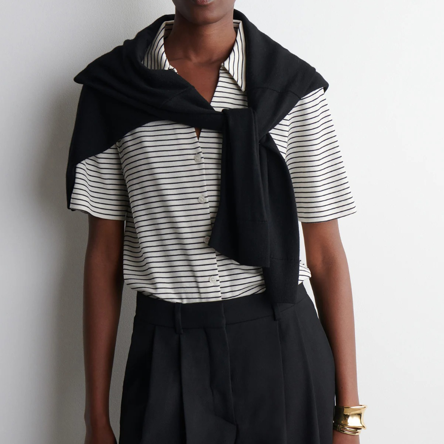 COS Jersey Resort Shirt