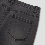 JAJU Straight Crop Denim Pants (Gray) — укороченные джинсы прямого кроя в универсальном сером оттенке