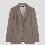 Theory Women Traceable Wool Oversized Blazer - Walnut