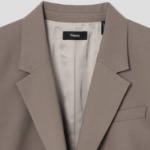 Theory Women Traceable Wool Oversized Blazer - Walnut