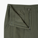 JAJU Pocket Pants (Khaki) — лёгкие и удобные брюки с карманами в практичном хаки оттенке
