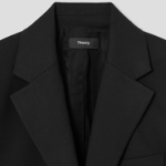 Theory Women Traceable Wool 2 Button Blazer - Black