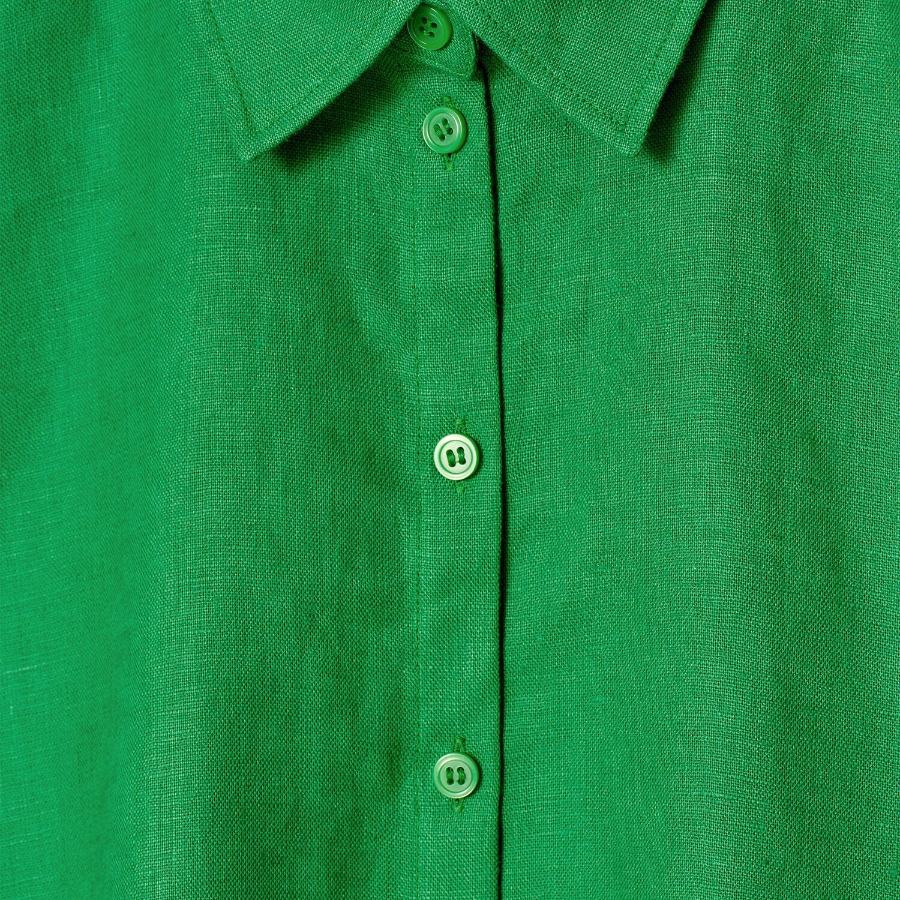 COS – Boxy Short Sleeve Linen Shirt