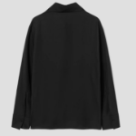 KUHO Collar Neck Blouse - Black