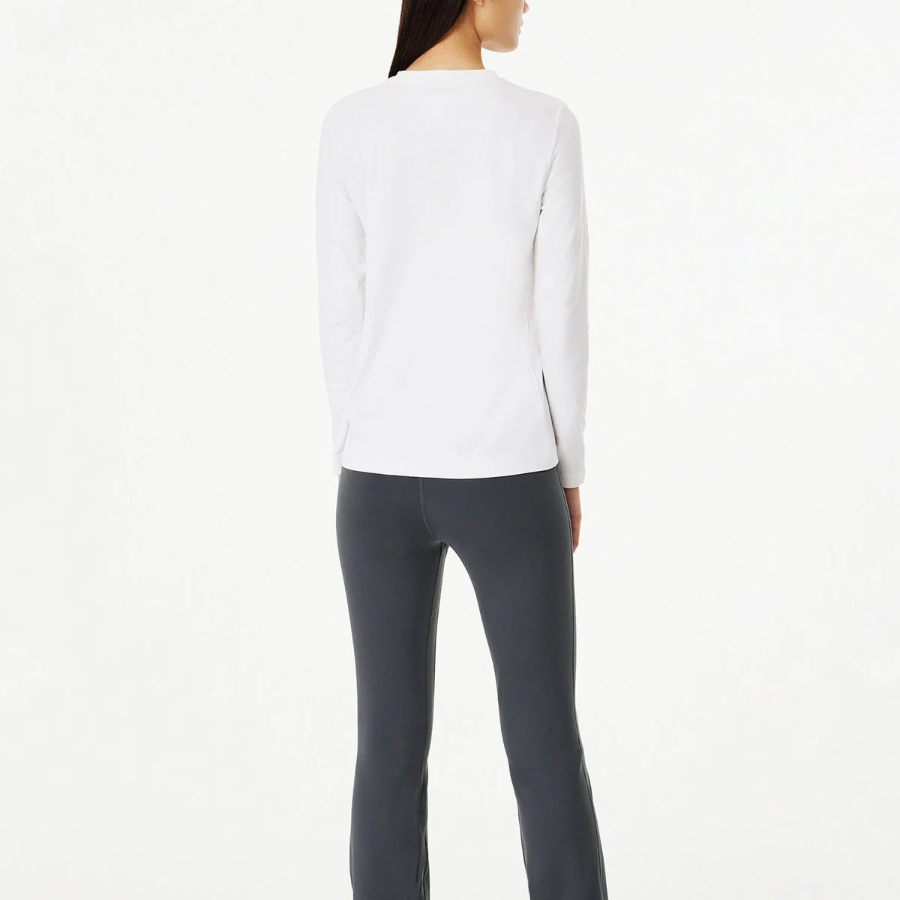 JAJU Active Bootcut Leggings (Charcoal) — комфортные спортивные леггинсы с расклешённым кроем для активного образа жизни