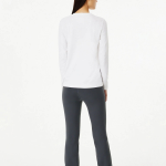 JAJU Active Bootcut Leggings (Charcoal) — комфортные спортивные леггинсы с расклешённым кроем для активного образа жизни