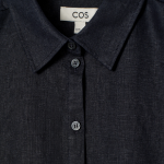 COS – Boxy Short Sleeve Linen Shirt