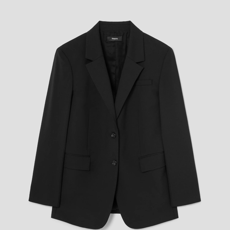 Theory Women New Tailor 2 Oversized Blazer - Black