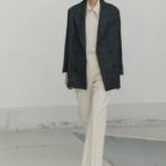 KUHO Collar Neck Blouse - Beige