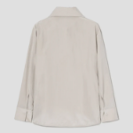 KUHO Collar Neck Blouse - Beige