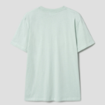 GANNI Thin Jersey Ganni World Relaxed T-shirt - Aqua Foam