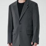 Oversized Blazer — Gray