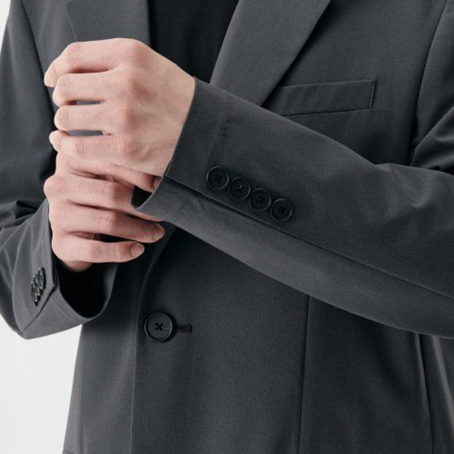 Oversized Blazer — Gray