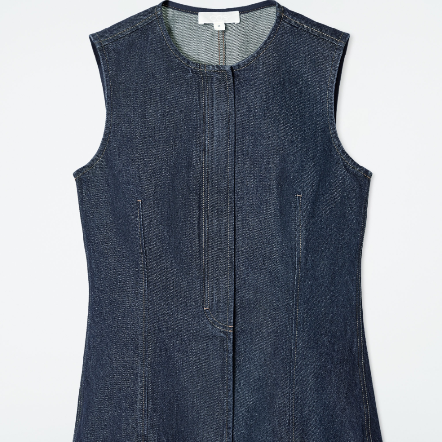 COS Sleeveless Denim Top