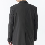 Relaxed Basic Blazer — Gunmetal