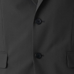 Relaxed Basic Blazer — Gunmetal