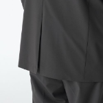 Relaxed Basic Blazer — Gunmetal