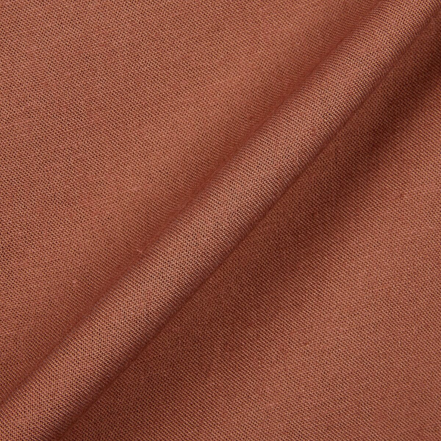 JAJU Linen Blended Culotte Pants (Brick) — лёгкие кюлоты из льняной смеси для жарких дней и повседневной элегантности