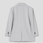 Theory Women Admiral Crepe Relax Oversized Blazer - Platinum