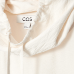 COS Drawstring Funnel Neck Blouse