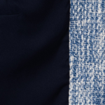 Theory Women Woven Tweed Crewneck Jacket - Blue Multi