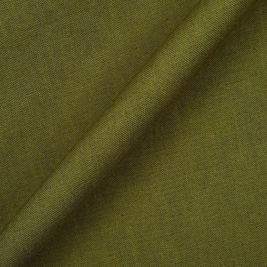 JAJU Linen Blended Culotte Pants (Khaki) — лёгкие кюлоты из льняной смеси для повседневного комфорта в летние дни