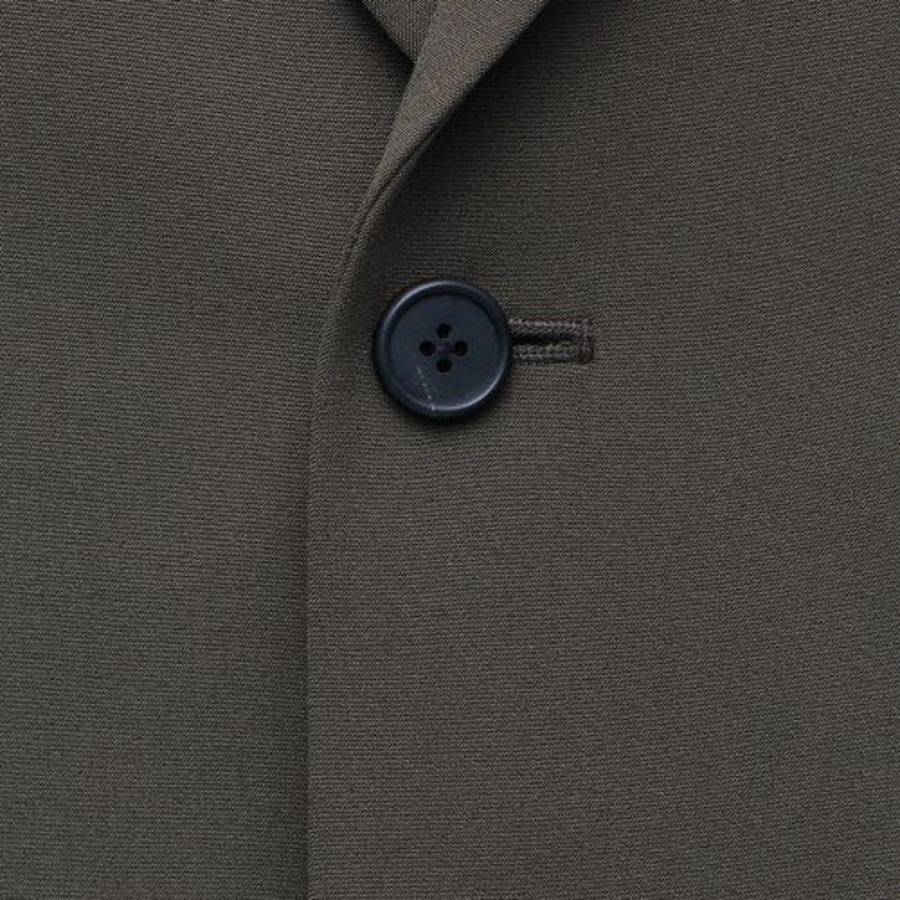 Lightweight Relaxed Basic Blazer — Dusty Khaki