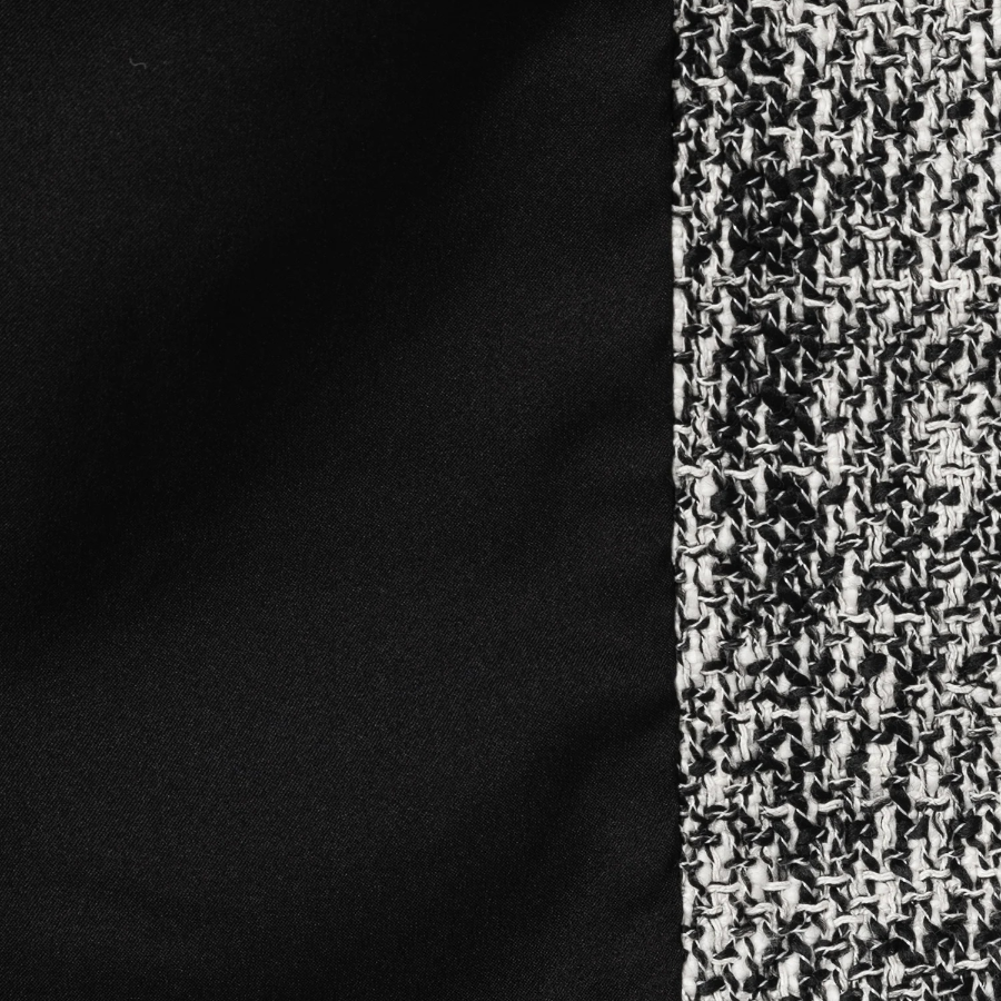 Theory Women Woven Tweed Crewneck Jacket - Black Multi