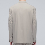 Relaxed Basic Blazer — Light Beige