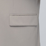 Relaxed Basic Blazer — Light Beige