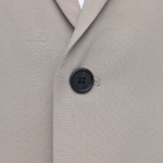 Relaxed Basic Blazer — Light Beige